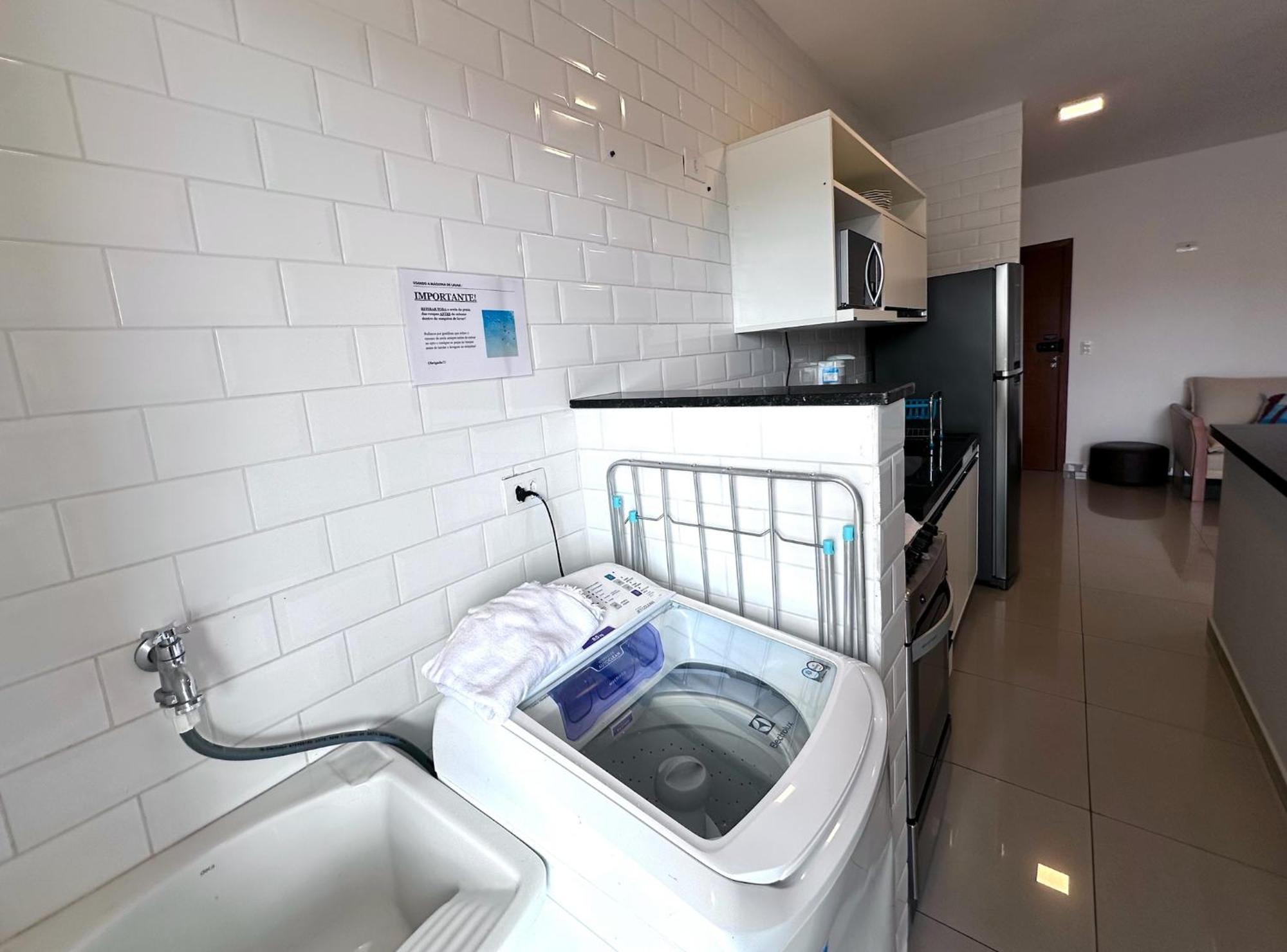 Apto Excelente C/Ar, Varanda Gourmet E Piscina อูบาตูบา ภายนอก รูปภาพ